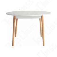 Manufacturer supplier dining room furniture modern wooden round dining table design