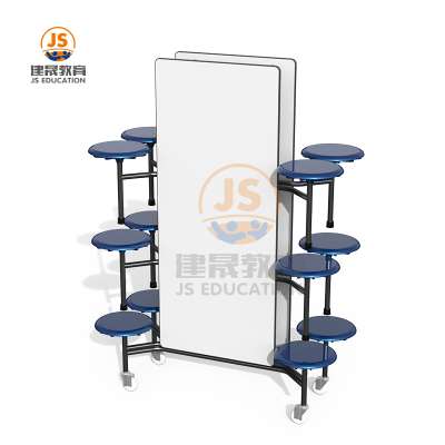 Modern high school canteen furniture dining tables chairs