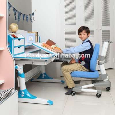 Height adjustable children reading study table for kids E120 model