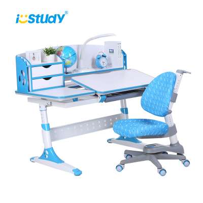 E1MDF Board Ergonomic Adjustable Children table and chair for home